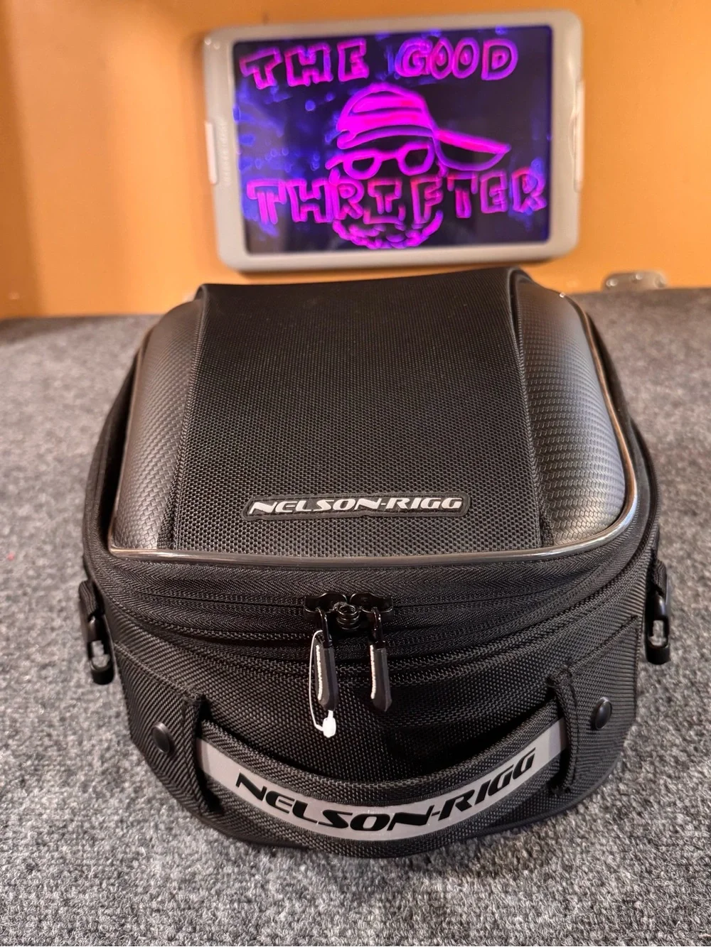Black NELSON - RIGG CL-1060-S2 UltraMax motorcycle overnight bag.
